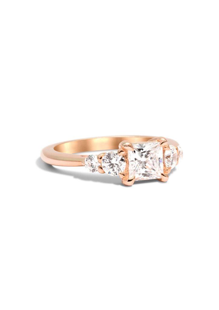 The Vera Rose Gold Ring Setting - Molten Store