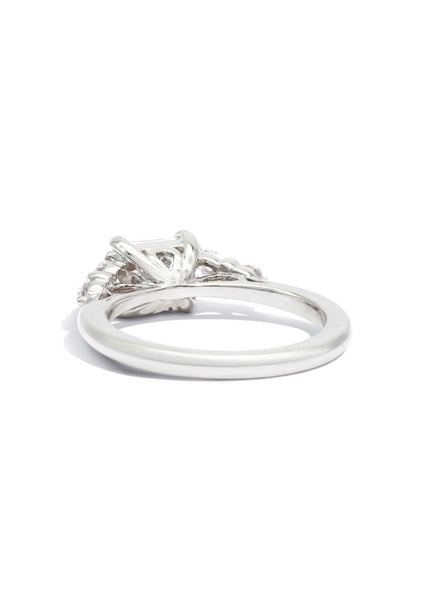 The Vera White Gold Ring Setting - Molten Store