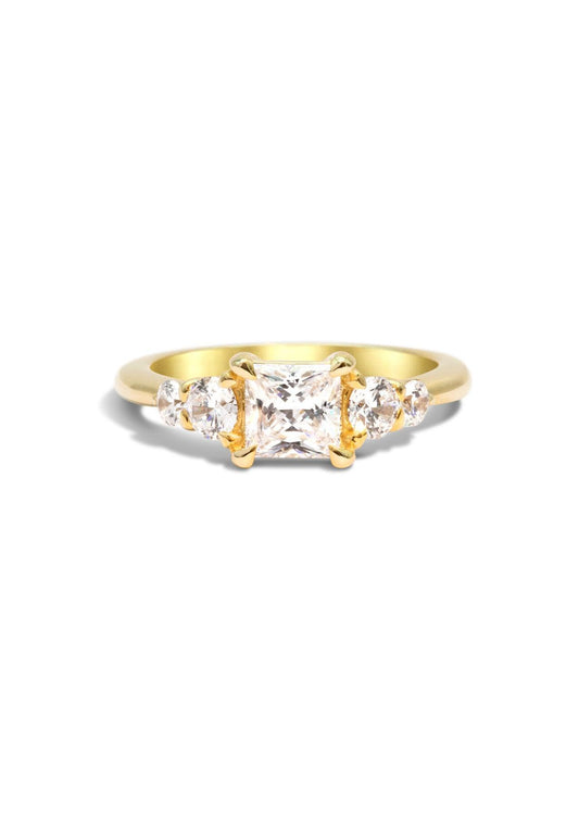 The Vera Yellow Gold Ring Setting - Molten Store