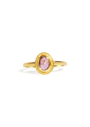 The Vita Rhodolite 18ct Gold Vermeil Ring - Molten Store