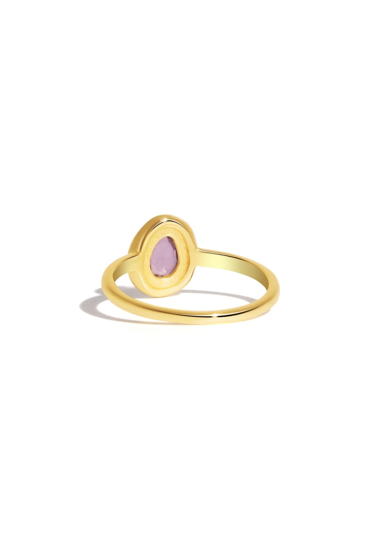 The Vita Rhodolite 18ct Gold Vermeil Ring - Molten Store