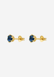 The Vivid 14ct Gold Vermeil Stud Earrings - Molten Store