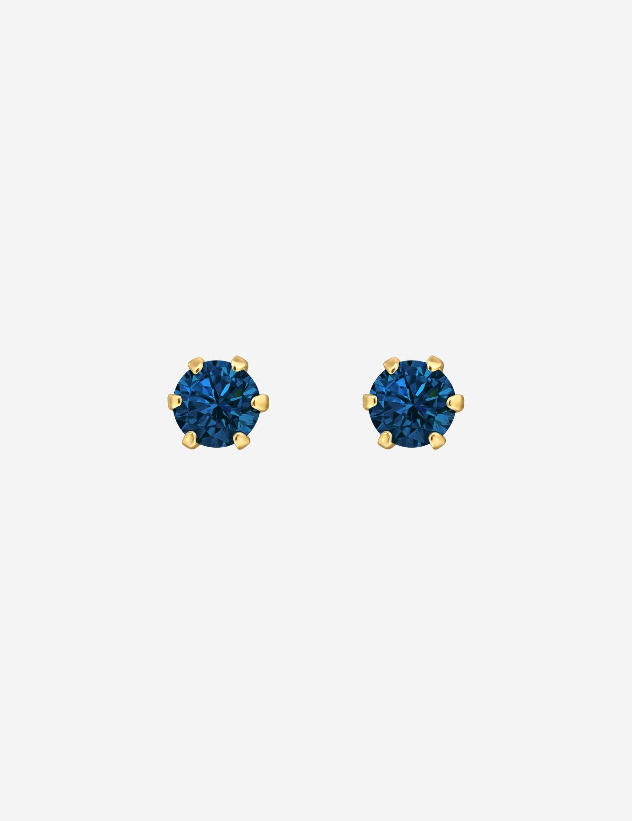 The Vivid 14ct Gold Vermeil Stud Earrings - Molten Store