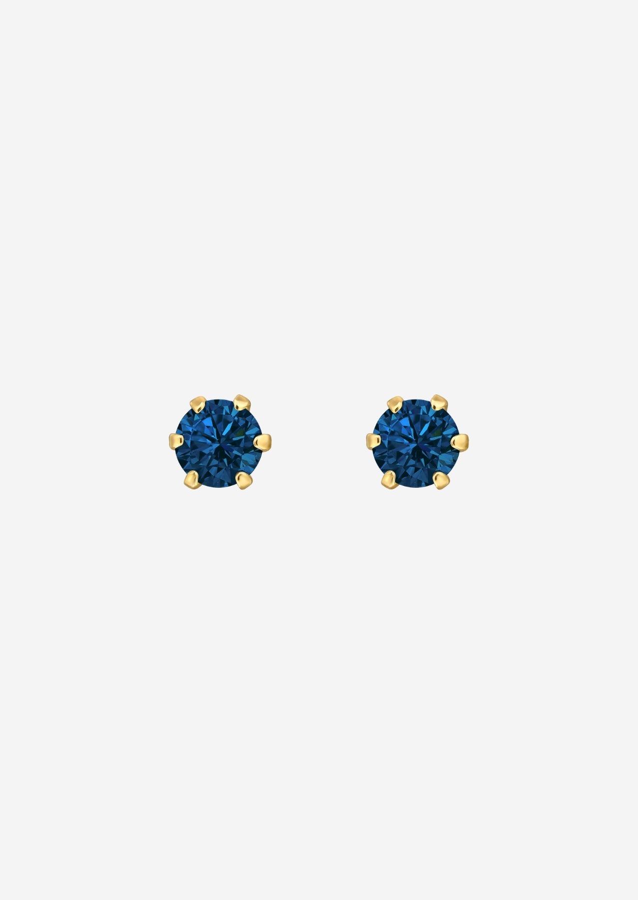 The Vivid 14ct Gold Vermeil Stud Earrings - Molten Store