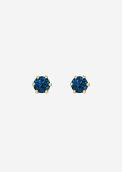 The Vivid 14ct Gold Vermeil Stud Earrings - Molten Store