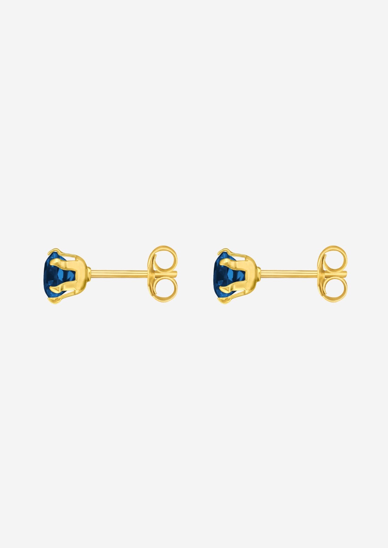 The Vivid 14ct Gold Vermeil Stud Earrings - Molten Store