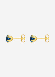 The Vivid 14ct Gold Vermeil Stud Earrings - Molten Store