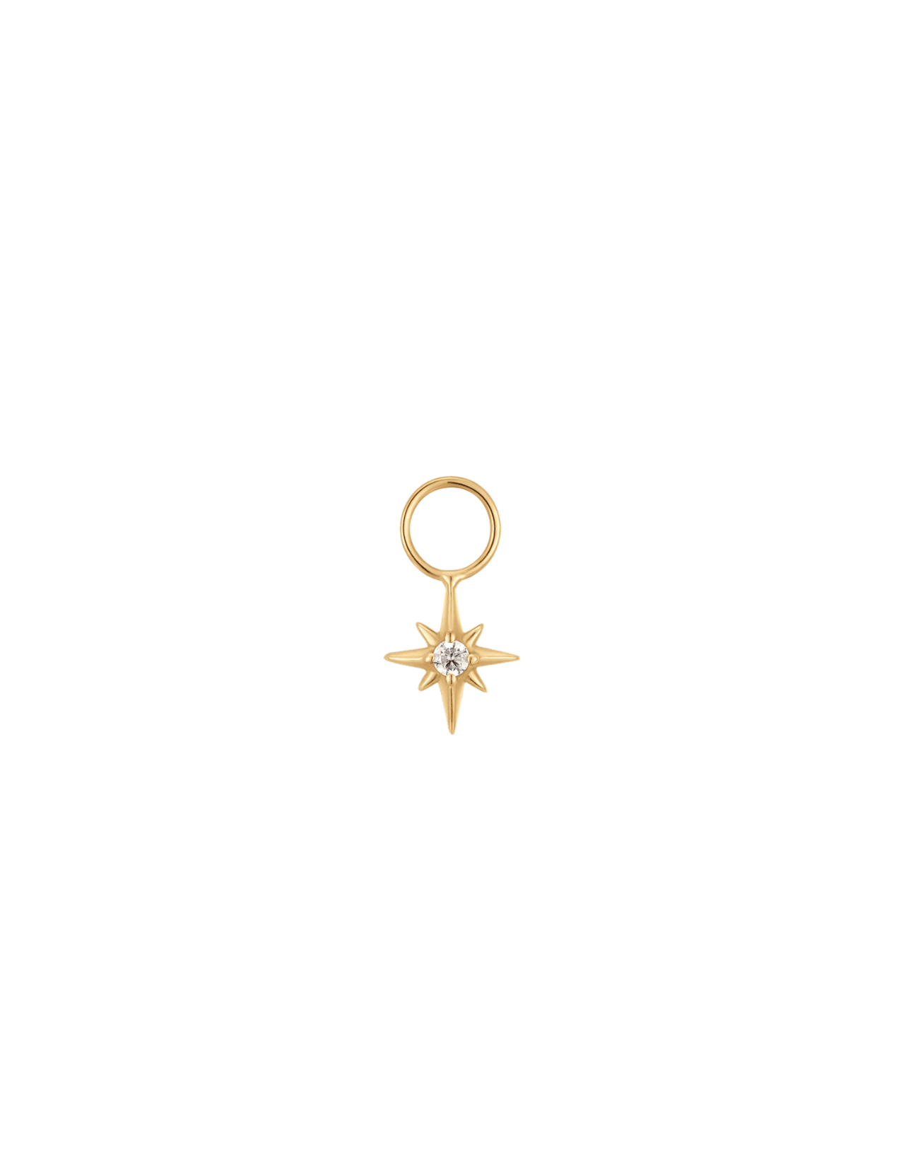 The Wishing Star Topaz 14ct Gold Vermeil Charm - Molten Store