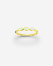 The Wonderland Opal 18ct Gold Vermeil Ring - Molten Store