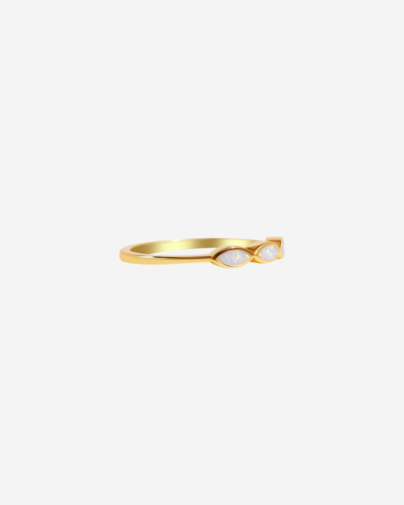 The Wonderland Opal 18ct Gold Vermeil Ring - Molten Store