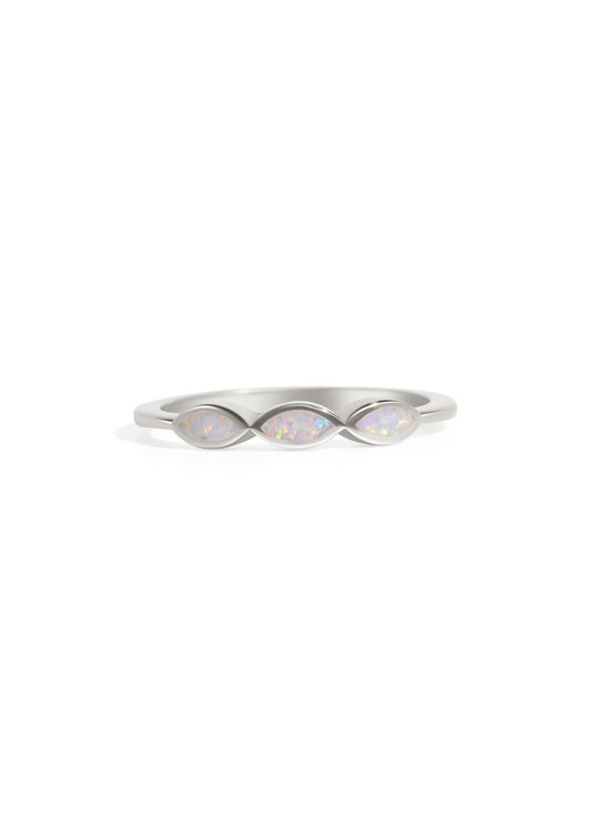 The Wonderland Opal Silver Ring - Molten Store