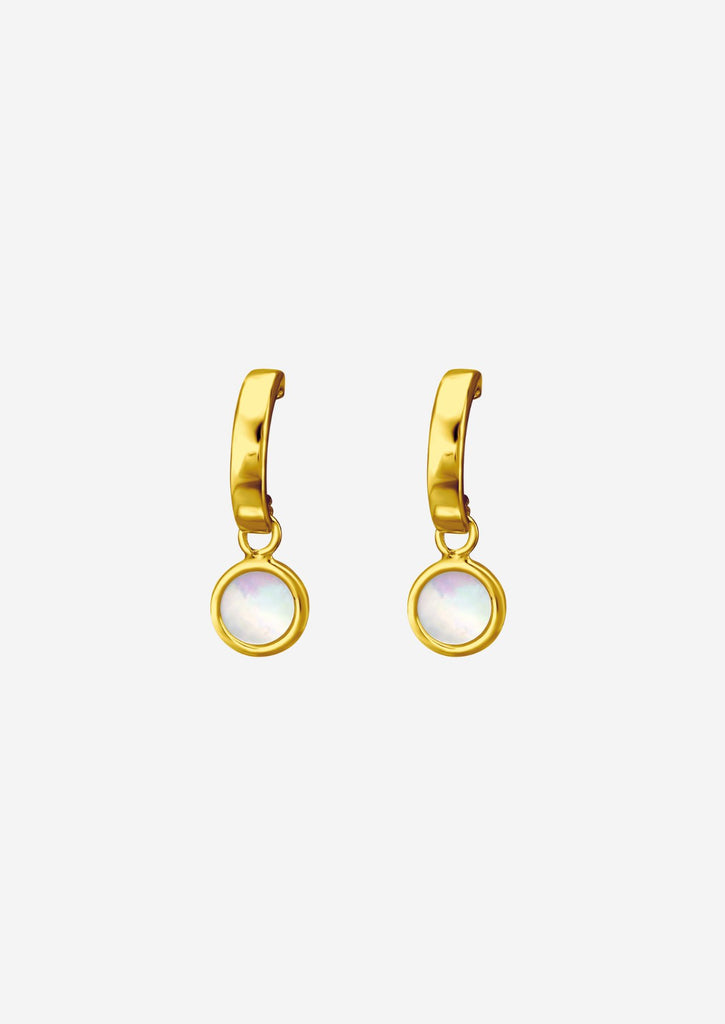 The Wondrous 14ct Gold Vermeil Half Hoop Earrings - Molten Store