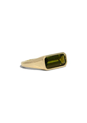 The Zara Ring with 2.66ct Moss Tourmaline - Molten Store