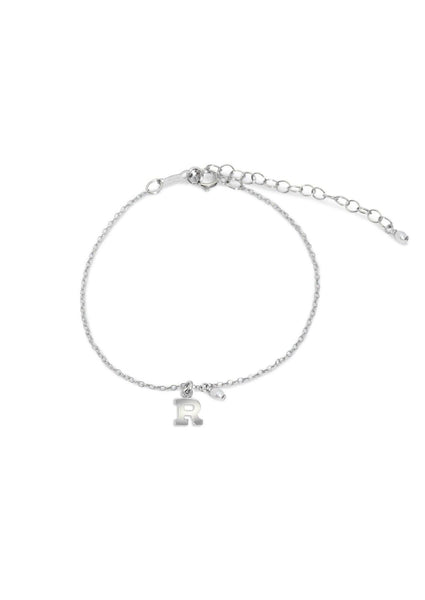 The Initial Silver Charm Bracelet - Molten Store