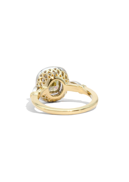 The Cordelia Ring with 1.08ct Yellow Diamond